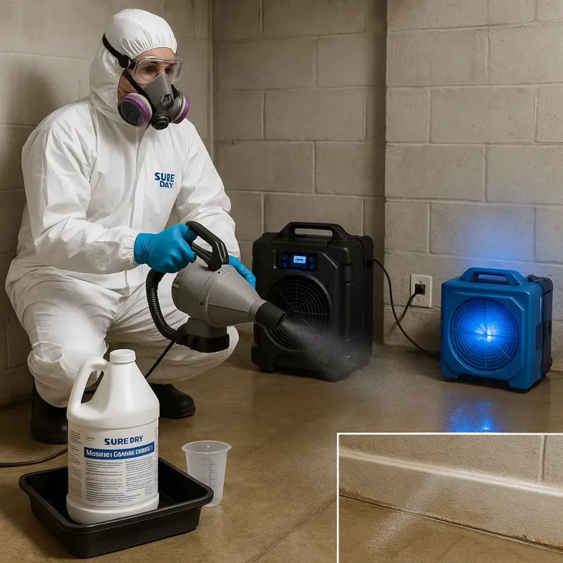 Sanitization and Odor Removal process in Adams County, IN